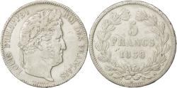 World Coins - Coin, France, Louis-Philippe, 5 Francs, 1838, Paris, , Silver
