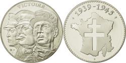 World Coins - France, Medal, Victoire - 1939 - 1945, History, , Silver