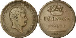 World Coins - Coin, ITALIAN STATES, NAPLES, Ferdinando II, 5 Tornesi, 1849, , Copper