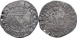 World Coins - Duchy of Lorraine, Charles III, 1/2 Groschen, 1582-1608, Nancy, Billon