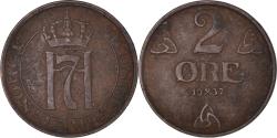 World Coins - Coin, Norway, 2 Öre, 1937