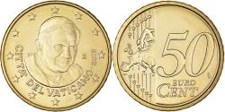 World Coins - VATICAN CITY, 50 Euro Cent, 2012, Rome, BU, , Brass, KM:387