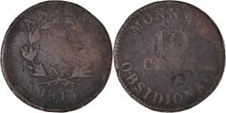 World Coins - Coin, FRENCH STATES, ANTWERP, 10 Centimes, 1814, Anvers, , Bronze