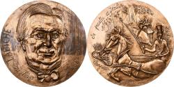World Coins - France, Medal, Eugène Labiche, Bronze,
