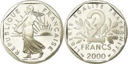 World Coins - Coin, France, Semeuse, 2 Francs, 2000, Paris, Proof, , Nickel