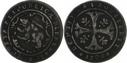 World Coins - SWISS CANTONS, BERN, 1/2 Batzen, 1796, Bern, Billon, , KM:91