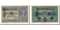 World Coins - Banknote, Germany, 5 Mark, 1917-08-01, KM:56b, UNC(65-70)