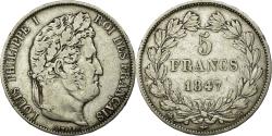 World Coins - Coin, France, Louis-Philippe, 5 Francs, 1847, Strasbourg, , Silver