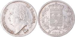 World Coins - Coin, France, Louis XVIII, Louis XVIII, 1/2 Franc, 1816, Paris,