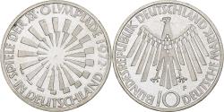 World Coins - Coin, GERMANY - FEDERAL REPUBLIC, 10 Mark, 1972, Stuttgart, BE, , Silver