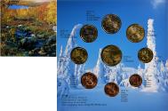 World Coins - Finland, Set 1 ct. - 2 Euro + Token, 2003, Vantaa,