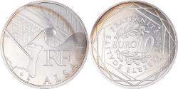 World Coins - France, 10 Euro, Alsace, Euros des régions, 2010, , Silver