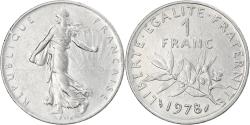World Coins - Coin, France, Semeuse, Franc, 1978, Paris, , Nickel, KM:925.1