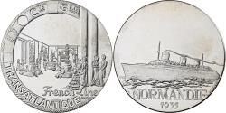 World Coins - France, Medal, Compagnie Générale Transatlantique, Normandie, MDP
