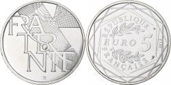 World Coins - France, 5 Euro, Fraternité, 2013, , Silver, Gadoury:EU647