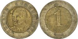 World Coins - Coin, Turkey, New Lira, 2006, Istanbul, , Bi-Metallic, KM:1169