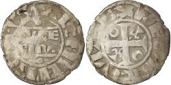 World Coins - Coin, France, Champagne, Guillaume I, Denarius, 1176-1202, Reims,