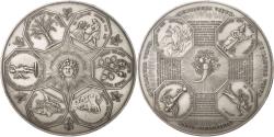 World Coins - France, Medal, French Fifth Republic, Arts & Culture, , Silver