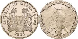 World Coins - Sierra Leone, Dollar, Elephant, 2023, Pobjoy Mint, Virenium,