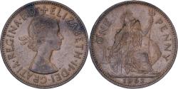 World Coins - Great Britain, Elizabeth II, Penny, 1962, Bronze, , KM:897