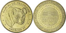 World Coins - France, Token, Tourist Token, 07/ Safari de Peaugres - La hyène, 2015, Monnaie