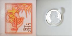 World Coins - Coin, Vatican, Journée mondiale de la Paix, 5 Euro, 2011, Roma, Proof