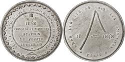 World Coins - France, Medal, French Second Republic, Politics, Society, War, , Tin