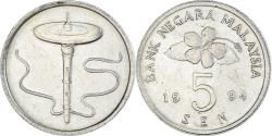 World Coins - Coin, Malaysia, 5 Sen, 1994