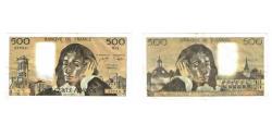 World Coins - France, 500 Francs, Pascal, 1977, W.74, AU(55-58), Fayette:71.17, KM:156d