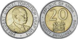 World Coins - Coin, Kenya, 20 Shillings, 1998, British Royal Mint, , Bi-Metallic