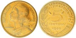 World Coins - Coin, France, Marianne, 5 Centimes, 1980, Paris, Lagriffoul,