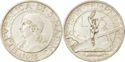 World Coins - Coin, San Marino, 5 Lire, 1935, Rome, , Silver, KM:9