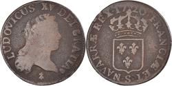 World Coins - Coin, France, Louis XV, 1/2 Sol au buste enfantin, 1/2 Sol, 1720, Reims