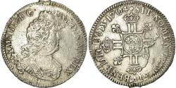 World Coins - Coin, France, Louis XIV, 1/2 Écu aux 8L 2e type, 1/2 ECU, 45 Sols, 1704, Paris