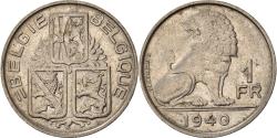 World Coins - Coin, Belgium, Léopold III, Franc, 1940, , Nickel, KM:120