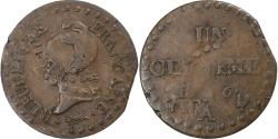 World Coins - France, 1 Centime, Dupré, AN 6, Paris, Double-strike, Copper,