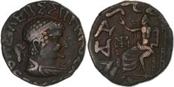Ancient Coins - Baktrian Kingdom, Hermaios, Tetradrachm, Late 1st century BC, Bronze,
