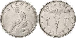 World Coins - Belgium, Franc, 1923, Nickel, , KM:90