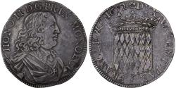 World Coins - Monaco, Honoré II, Scudo, 1652, Monaco, Silver, , Gadoury:MC30