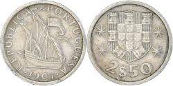 World Coins - Coin, Portugal, 2-1/2 Escudos, 1967
