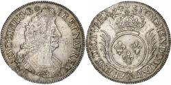 World Coins - France, Louis XIV, 1/2 Ecu aux palmes, 1694, Paris, Reformed, Silver,