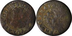 World Coins - Coin, France, Gaston d'Orléans, Double Tournois, 1641, Trévoux,