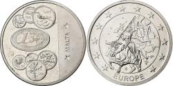 World Coins - Malta, Medal, L'Europe, Malte, Copper-nickel,
