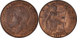 World Coins - Coin, Great Britain, George V, Farthing, 1922, , Bronze, KM:808.2