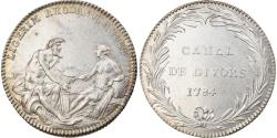 World Coins - France, Token, Royal, Canaux et Transports fluviaux, Canal de Givors, 1784