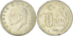 World Coins - Coin, Turkey, 10000 Lira, 10 Bin Lira, 1999