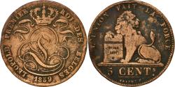 World Coins - Coin, Belgium, Leopold I, 5 Centimes, 1859, , Copper, KM:5.1