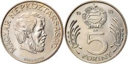 World Coins - Coin, Hungary, 5 Forint, 1989, Budapest, , Copper-nickel, KM:635