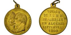 World Coins - Algeria, Medal, Napoléon III, Voyage Impérial en Algérie, 1860, Caqué