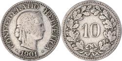 World Coins - Coin, Switzerland, 10 Rappen, 1901